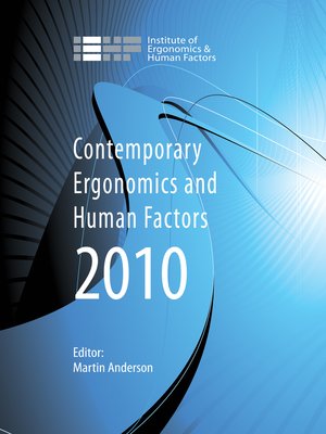 cover image of Contemporary Ergonomics and Human Factors 2010